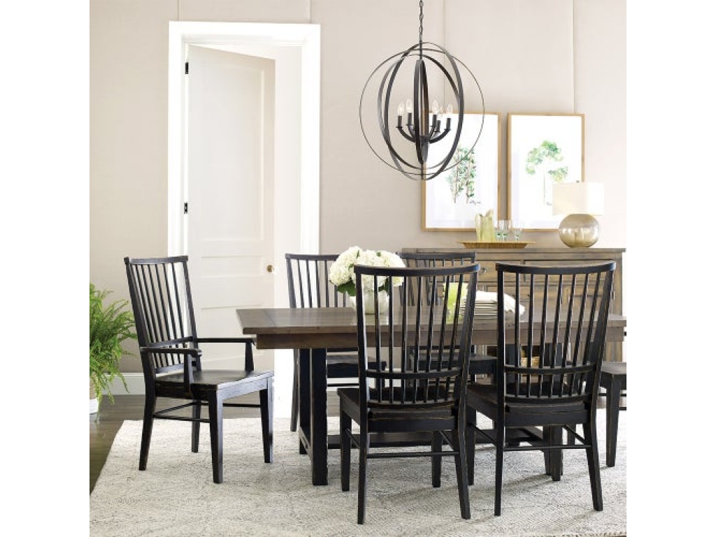 Mill House Cooper Arm Chair - Anvil Finish - image 1