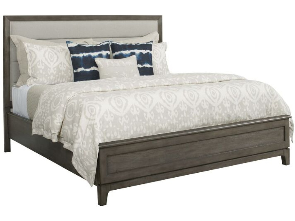 Ross King Upholstered Panel Bed - Complete - main image