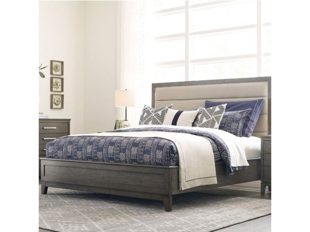 Cascade King Ross Upholstered Panel Bed - image 1