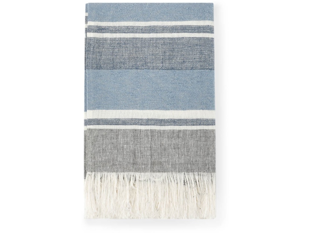 Lima Capri Blue Throw - main image