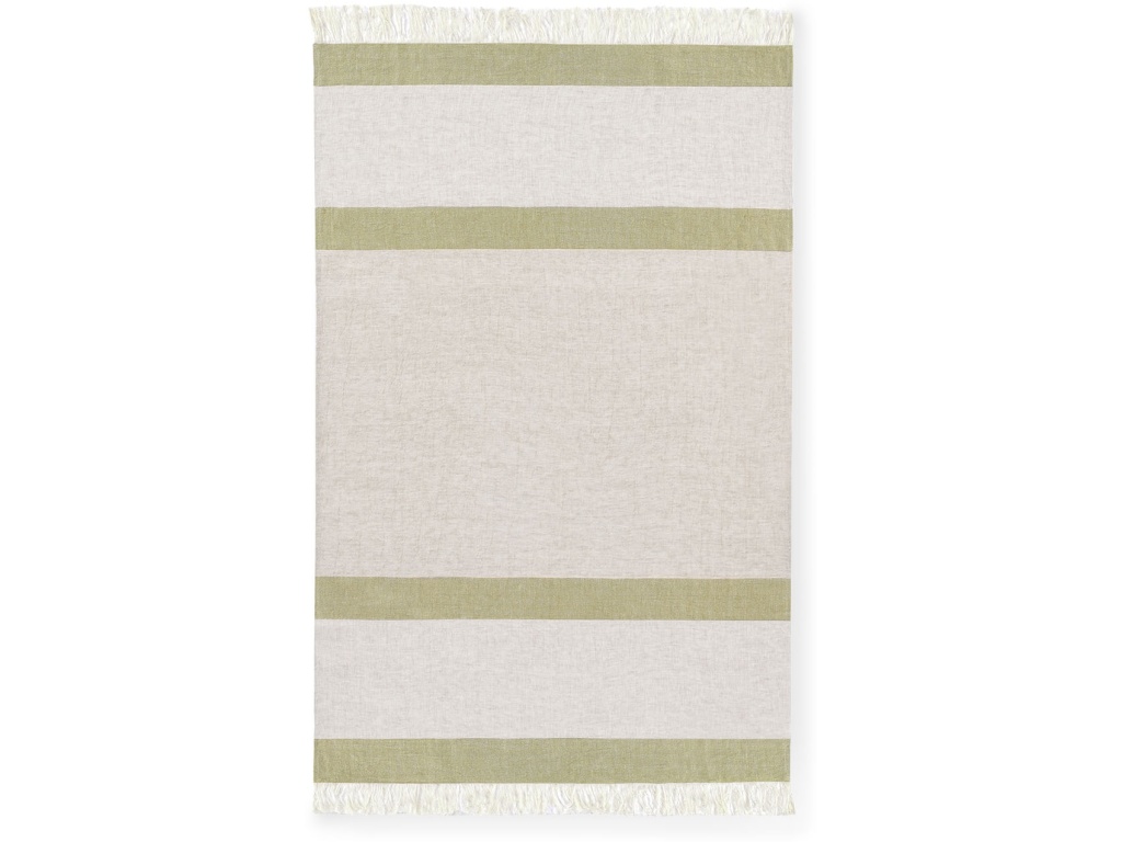 Talara Natural + Green Throw - image 2