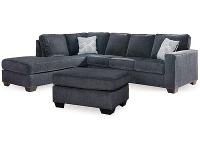Altari 2-Piece Sectional with Chaise and Ottoman