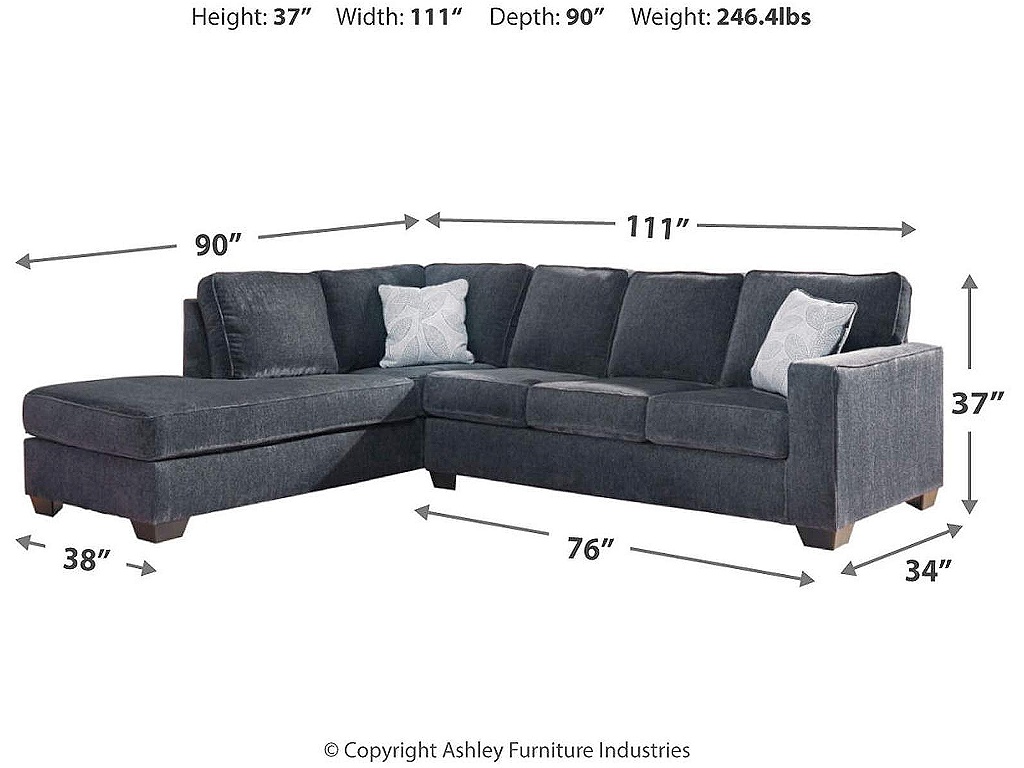 Altari 2-Piece Sectional with Chaise and Ottoman - image 3