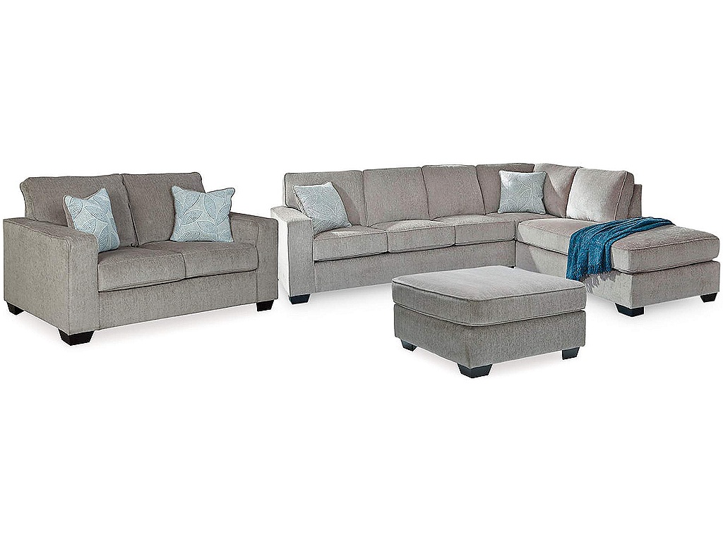 Altari 2-Piece Sleeper Sectional, Loveseat and Ottoman - main image