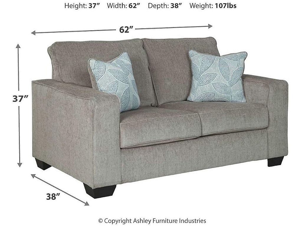 Altari 2-Piece Sleeper Sectional, Loveseat and Ottoman - image 9