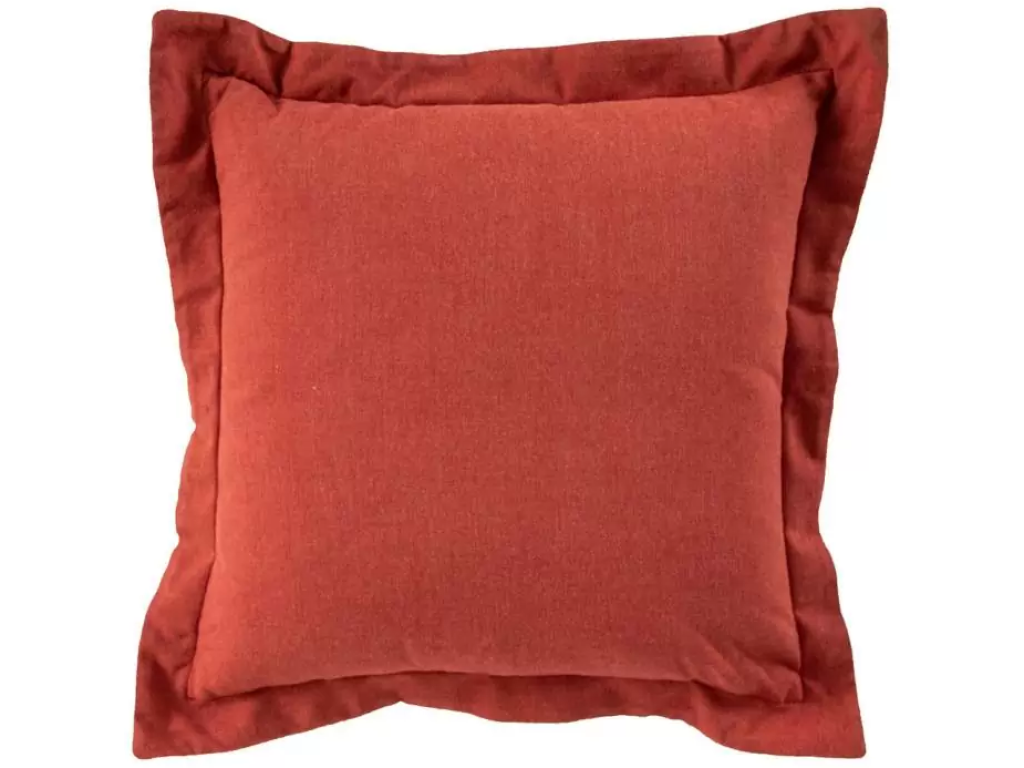 Linen Ruby Indoor/Outdoor Pillow Red - main image