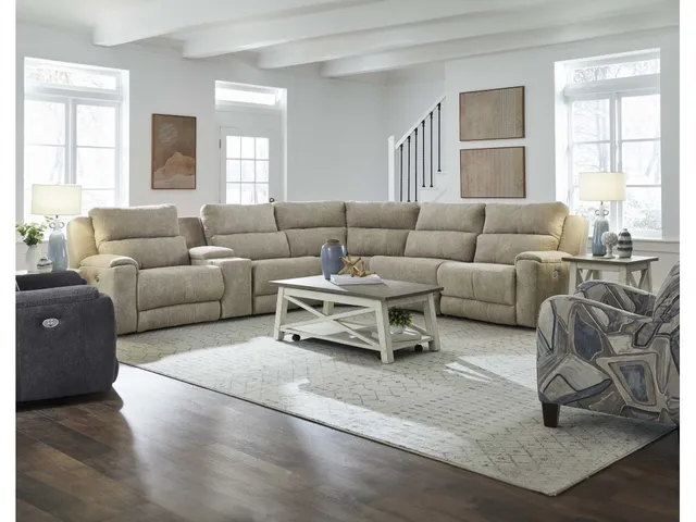 Power Headrest Armless Recliner