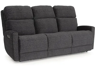Pwr HR/Lumbar Recl. Sofa w/Wrls Remote