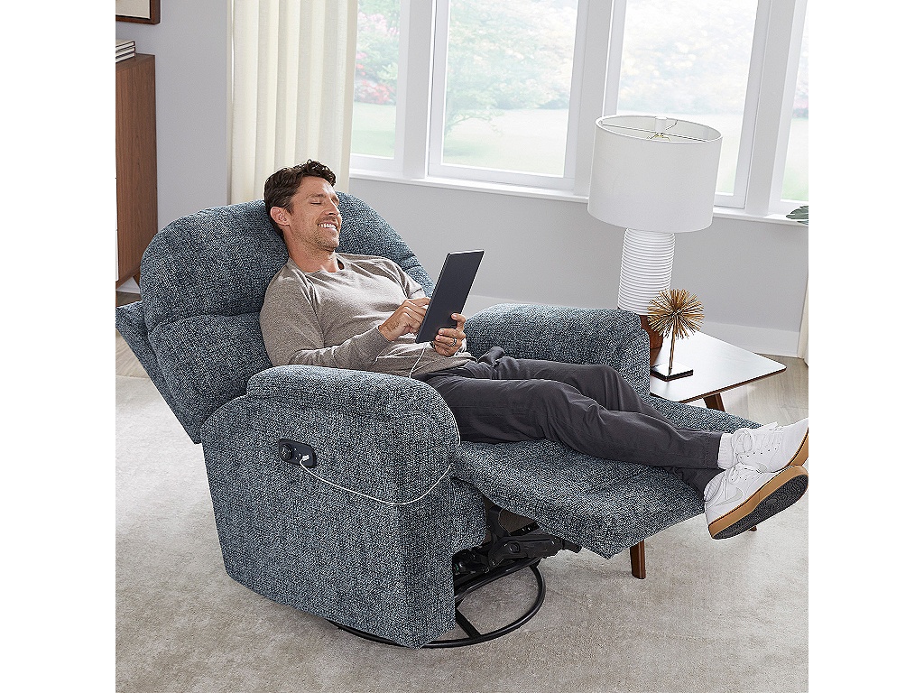 Suitably Overstuffed Pillow Recliner - image 17