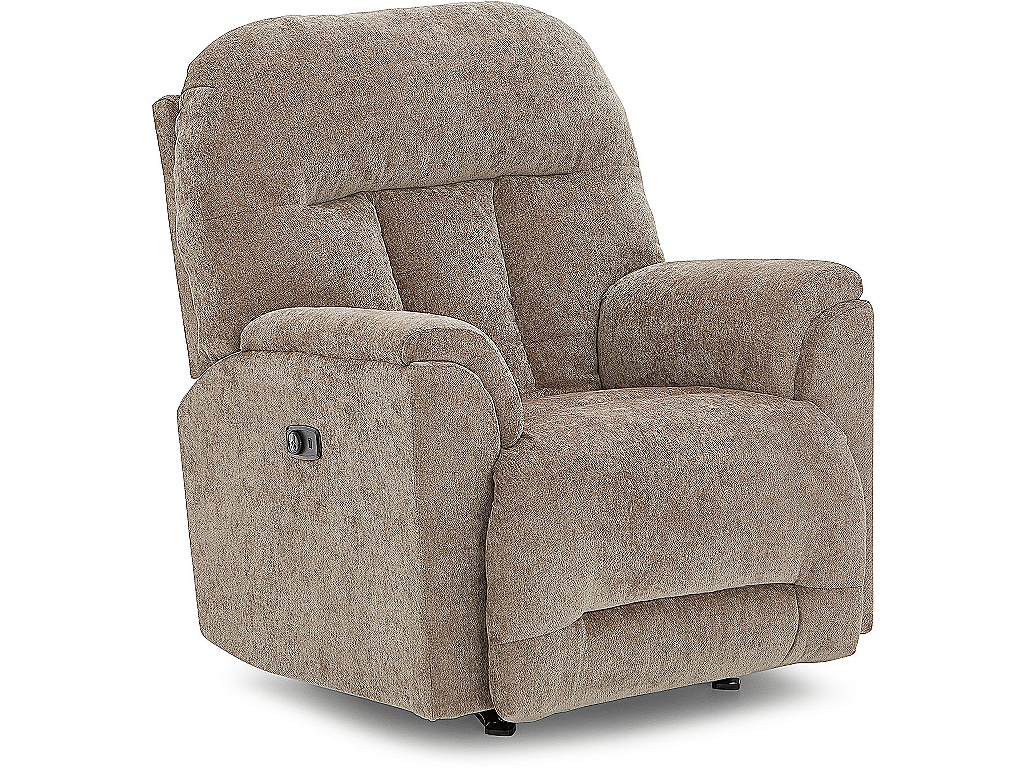 Suitably Overstuffed Pillow Recliner - main image