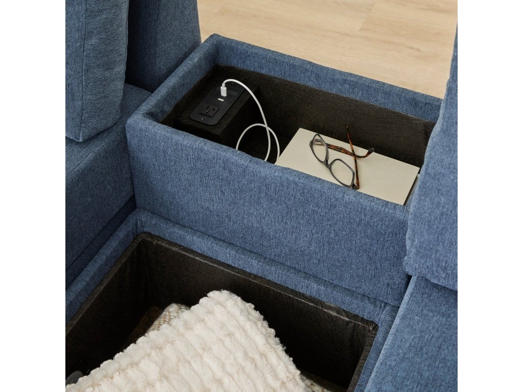 Flex Gray Fabric Storage Hub - image 13