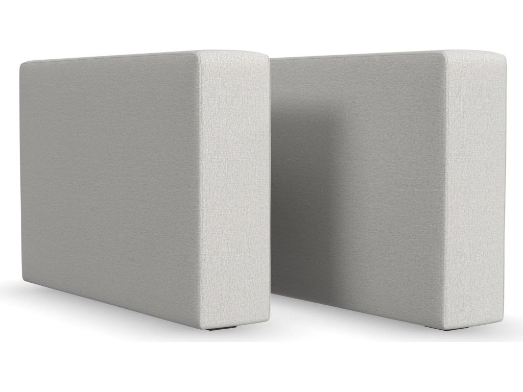 Flex Gray Fabric Pair of Wide Arms - image 3