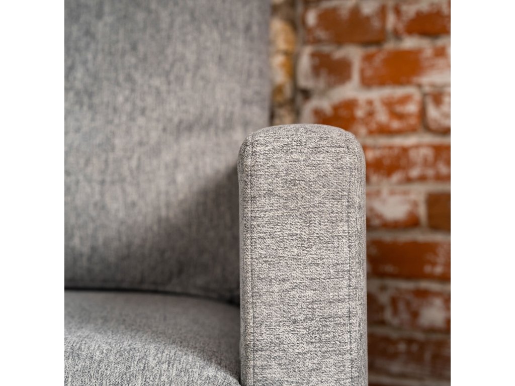 Flex Pebble Sofa with Narrow Arm and Storage Ottoman - image 6