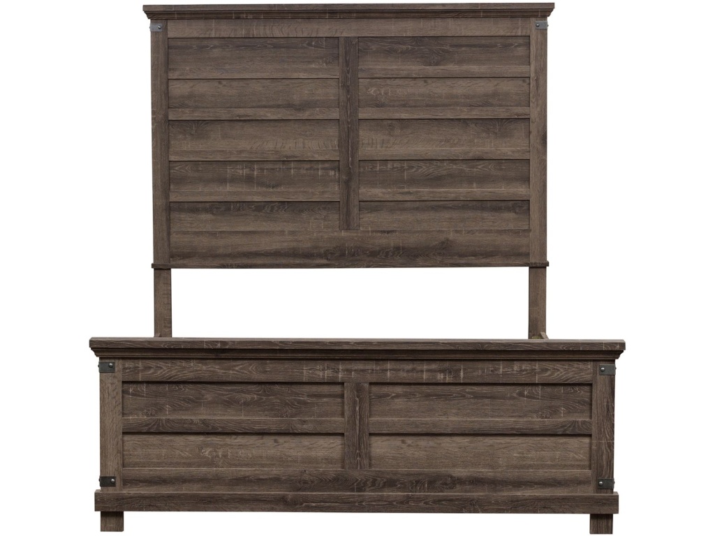 Opt Queen Panel Bed - image 2
