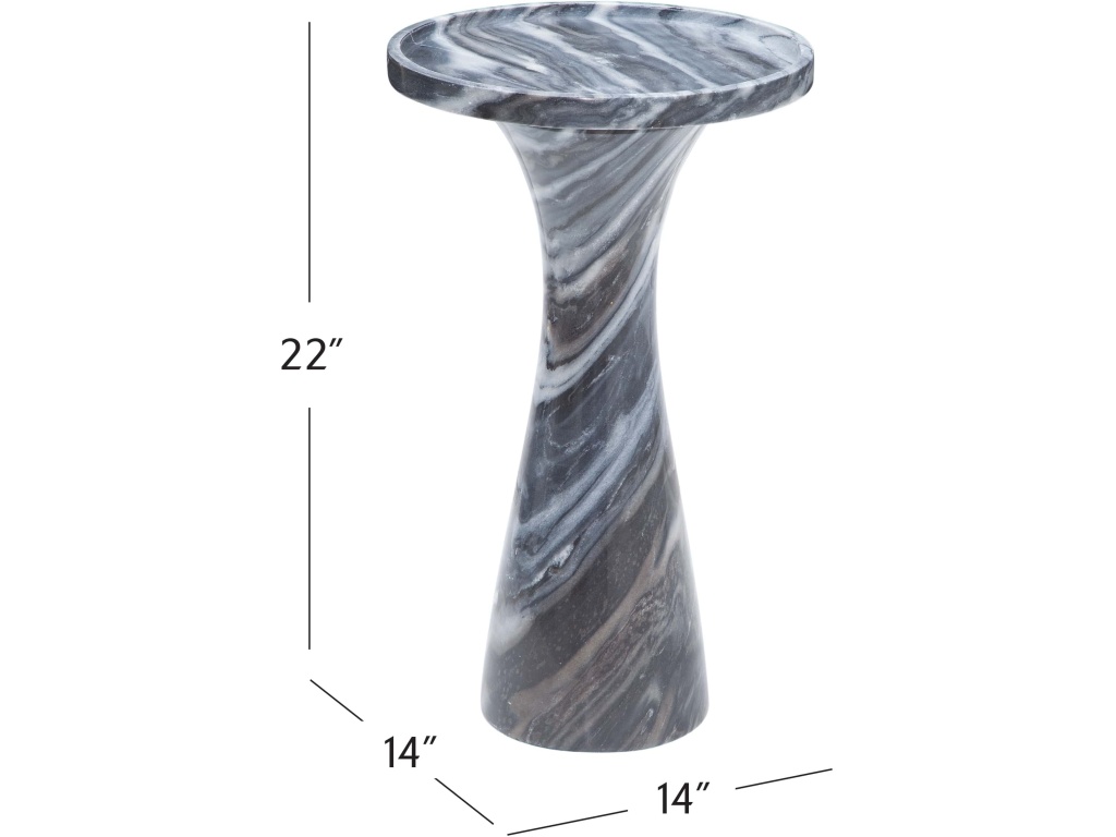 Baird Grey Accent Table - image 3