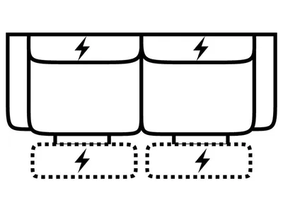 Pwr HR WB Recl. Sofa