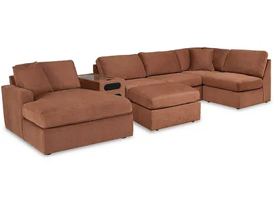 Modmax 6-Piece Sectional with Chaise and Ottoman