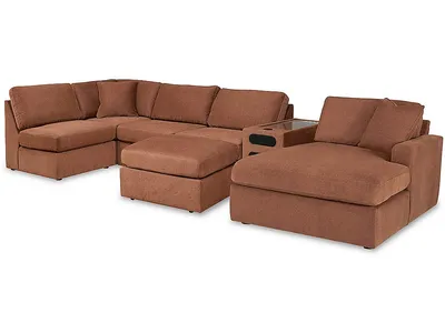 Modmax 6-Piece Sectional with Chaise and Ottoman