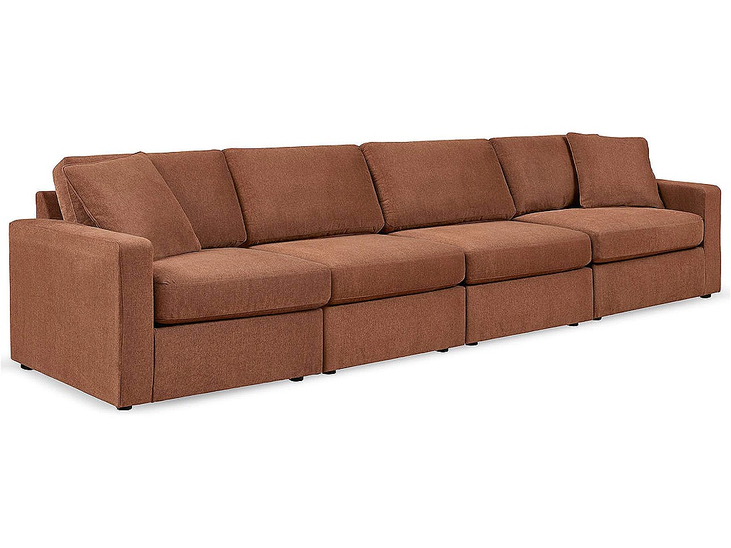 Modmax 4-Piece Sectional and 2 Ottomans - image 1