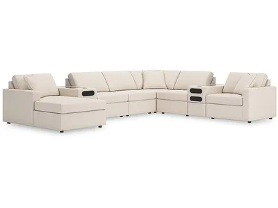 Modmax 8-Piece Sectional with Audio System and Chaise