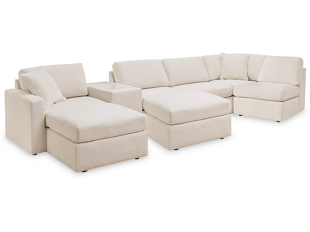 Modmax 6-Piece Sectional and 2 Ottomans - main image