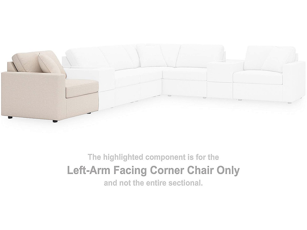 Modmax Left-Arm Facing Corner Chair - image 1