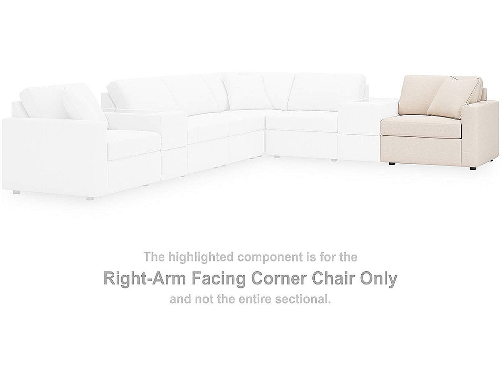 Modmax Right-Arm Facing Corner Chair - image 1