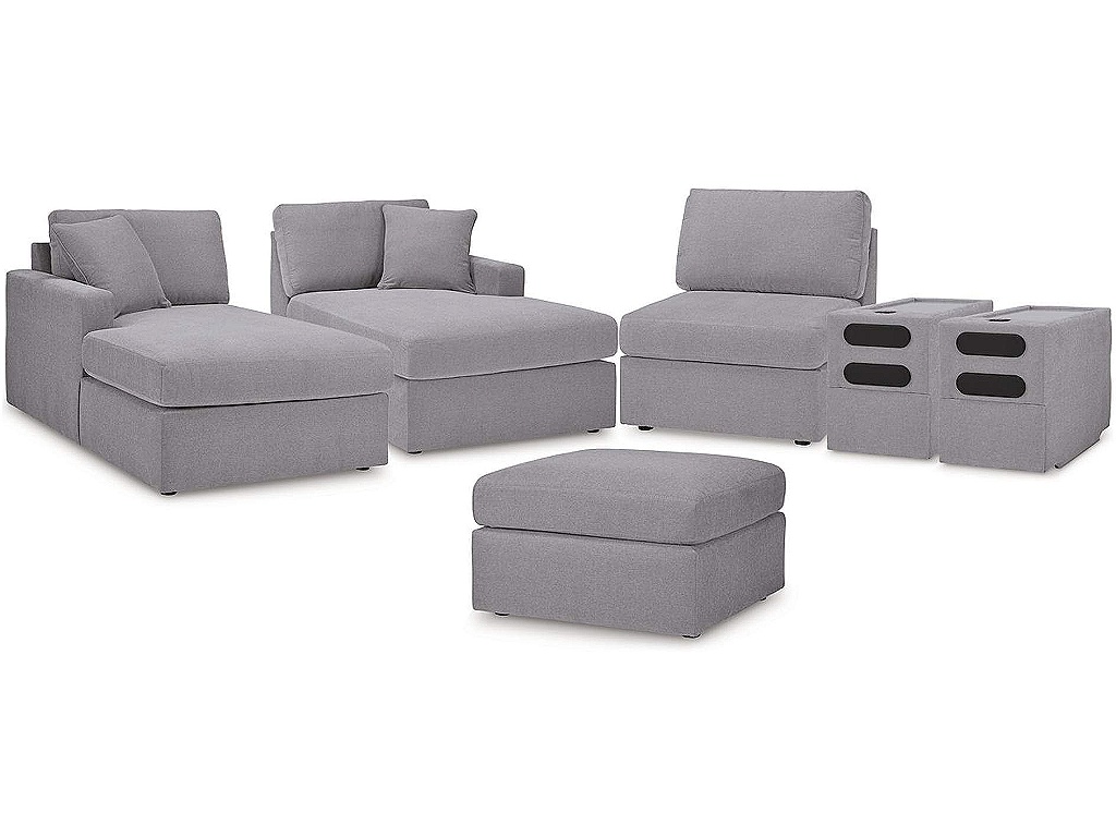 Modmax 5-Piece Sectional and Ottoman - main image