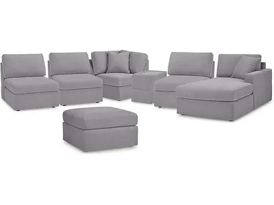 Modmax 6-Piece Sectional with Chaise and Ottoman
