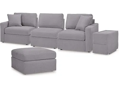Modmax 4-Piece Sectional and Ottoman