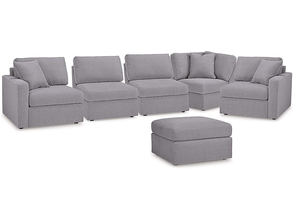 Modmax 5-Piece Sectional and Ottoman - main image