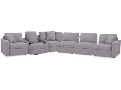 Modmax 5-Piece Sectional and Swivel Glider Recliner
