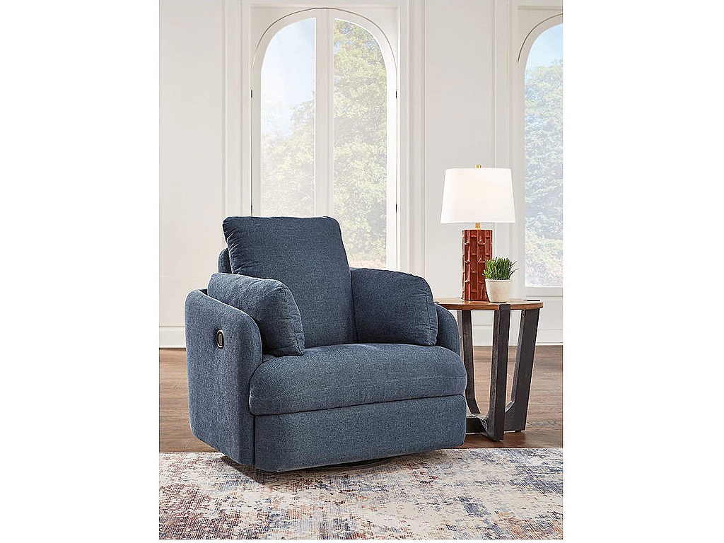 Modmax 6-Piece Sectional and Swivel Glider Recliner - image 7
