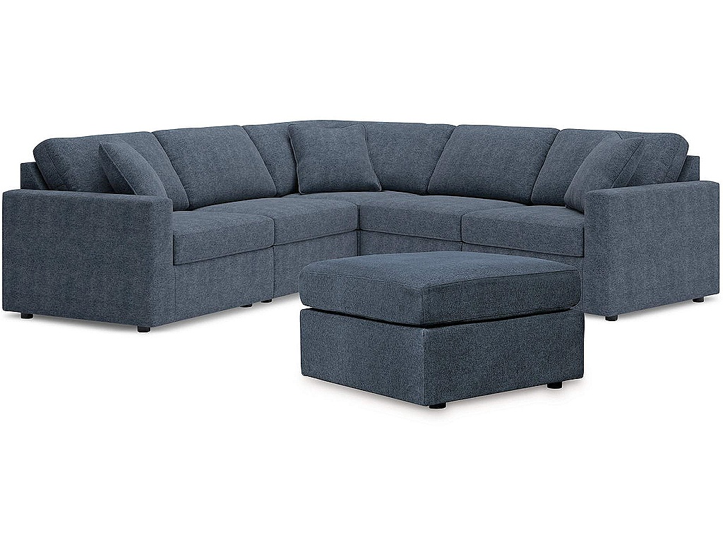 Modmax 5-Piece Sectional and Ottoman - image 1