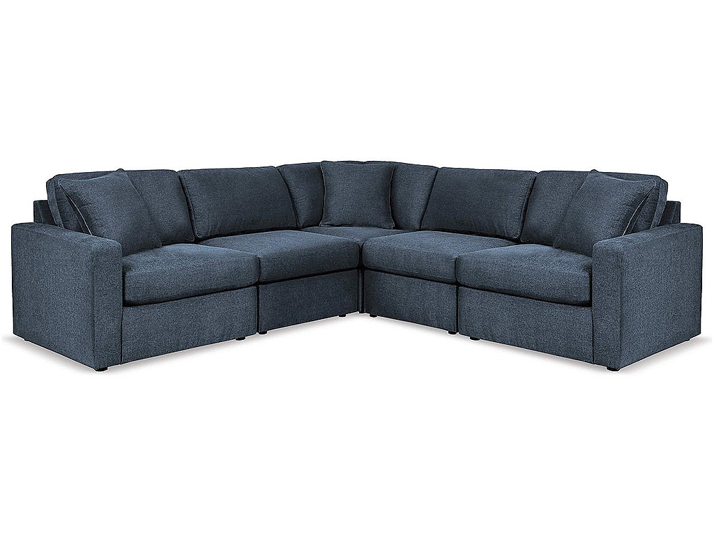 Modmax 5-Piece Sectional and Ottoman - image 5