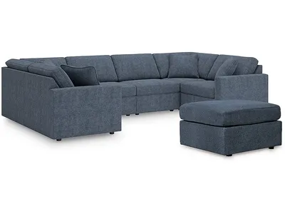 Modmax 6-Piece Sectional and Ottoman
