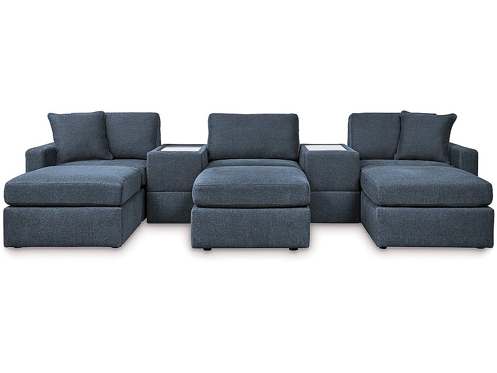 Modmax 5-Piece Sectional and 3 Ottomans - image 1