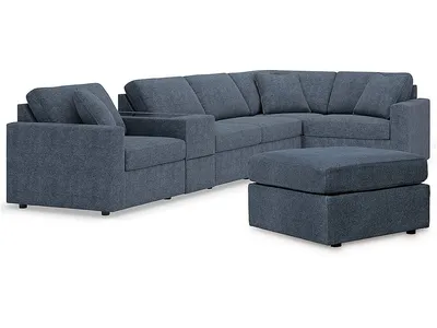 Modmax 6-Piece Sectional and Ottoman