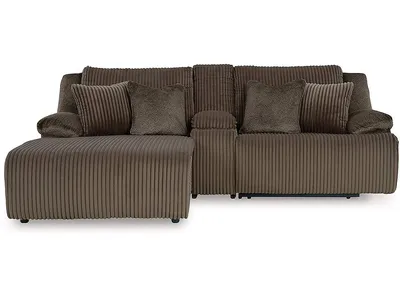 Top Tier 3-Piece Reclining Sectional Sofa with Chaise