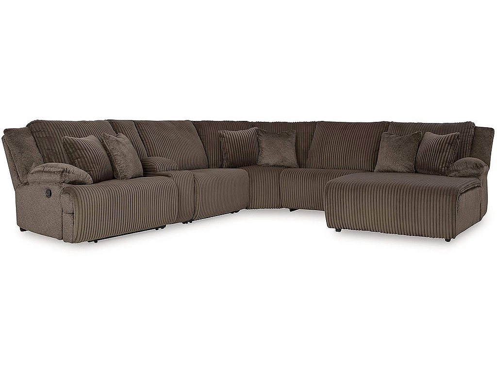 Top Tier 6-Piece Reclining Sectional with Chaise - main image