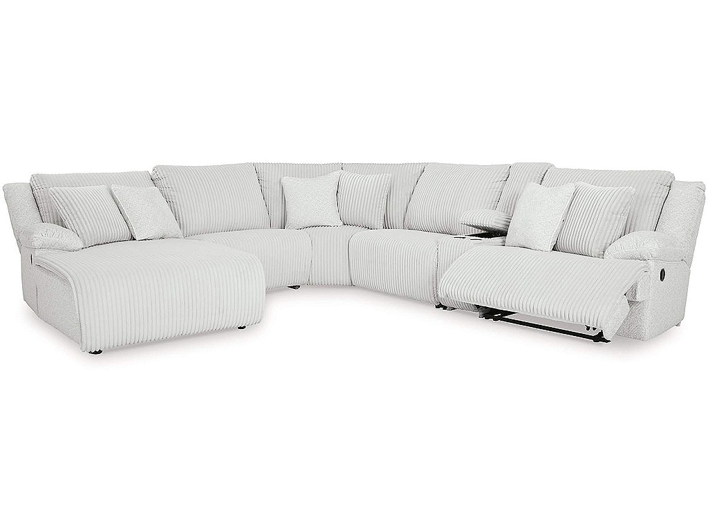 Top Tier 6-Piece Reclining Sectional with Chaise - image 2