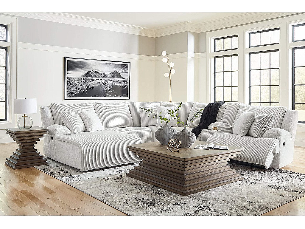 Top Tier 6-Piece Reclining Sectional with Chaise - image 4