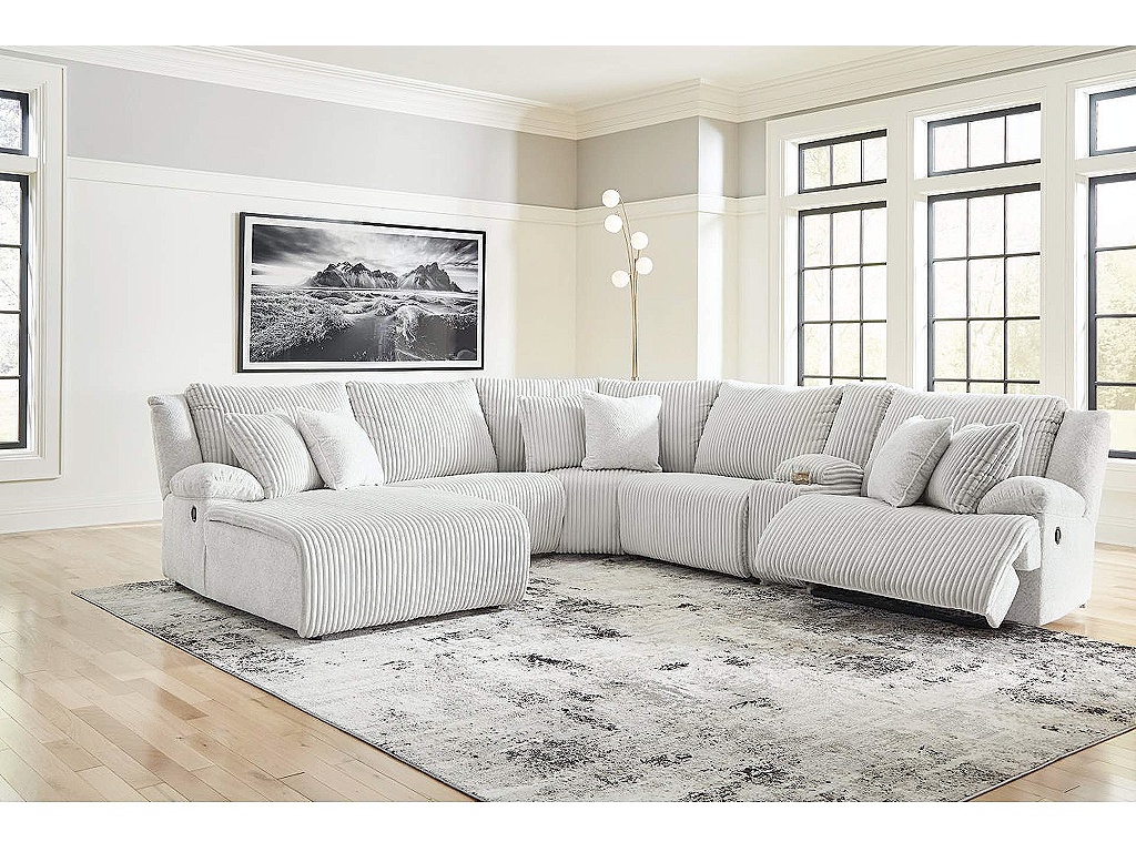 Top Tier 6-Piece Reclining Sectional with Chaise - image 1