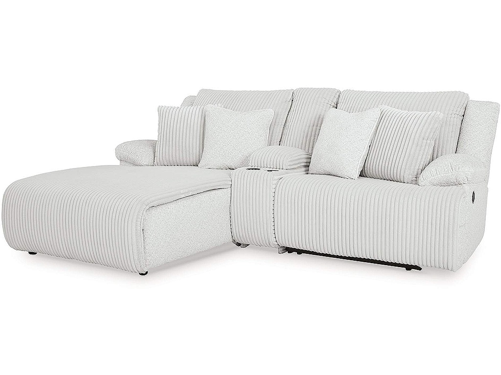 Top Tier 3-Piece Reclining Sectional Sofa with Chaise - main image