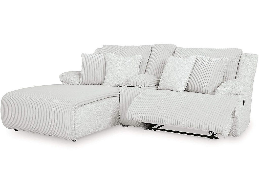 Top Tier 3-Piece Reclining Sectional Sofa with Chaise - image 2