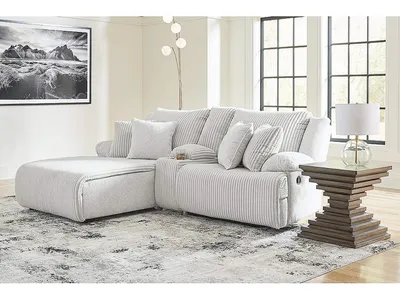 Top Tier 3-Piece Reclining Sectional Sofa with Chaise - Alternative View