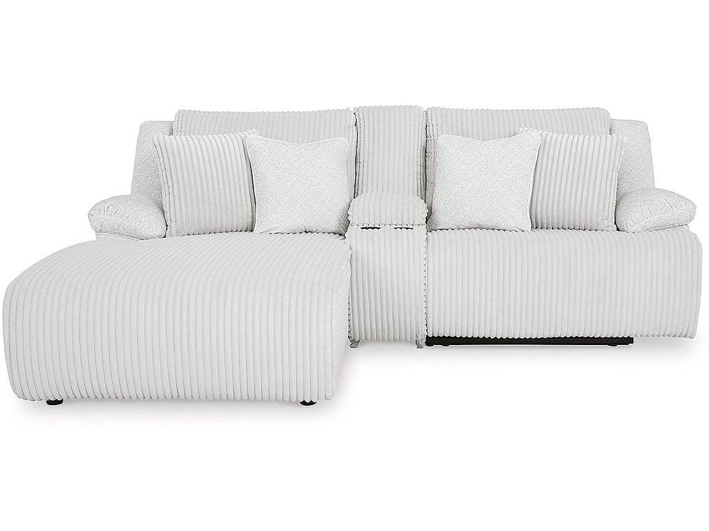 Top Tier 3-Piece Reclining Sectional Sofa with Chaise - image 3
