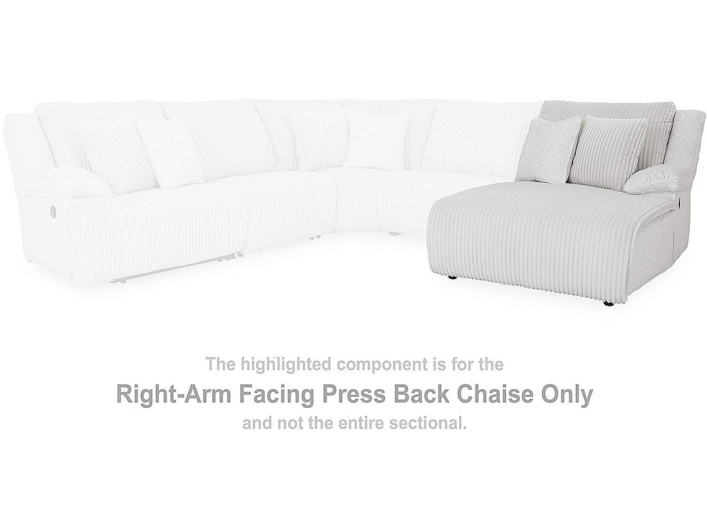 Top Tier Right-Arm Facing Press Back Chaise - image 1
