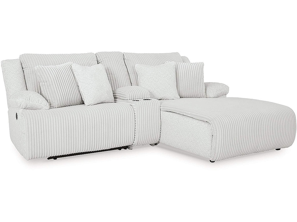 Top Tier 3-Piece Reclining Sectional Sofa with Chaise - main image