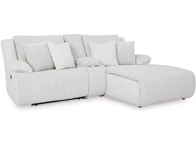 Top Tier 3-Piece Reclining Sectional Sofa with Chaise